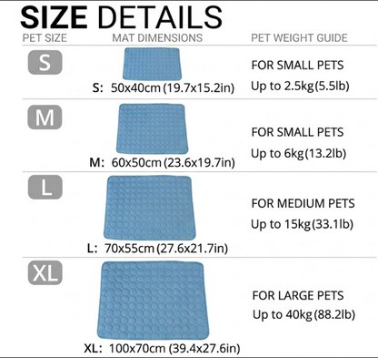 Little Happy Tails Pet Cooling Blanket