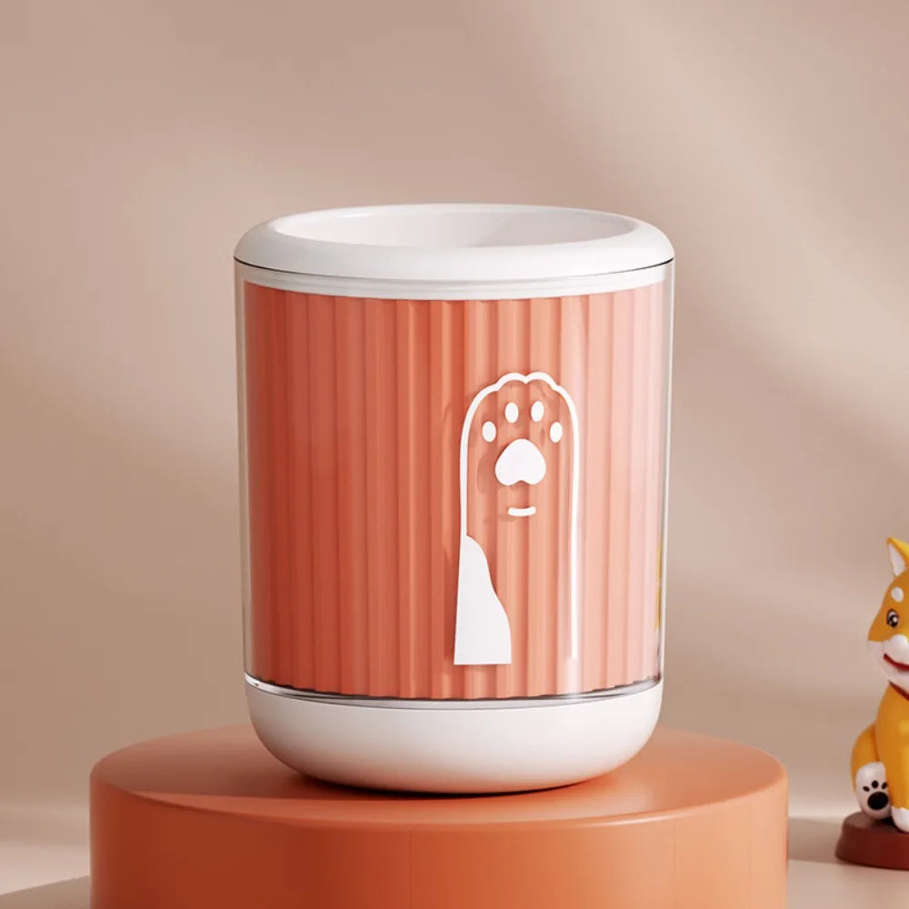 Automatic Pet Foot-Washing Cup Soft Quick Wash Dog Foot Cleaning Cup Portable Detachable Paw Cleaner Cup for Cats and Dogs